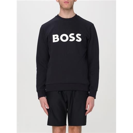 Boss felpa boss uomo colore blue