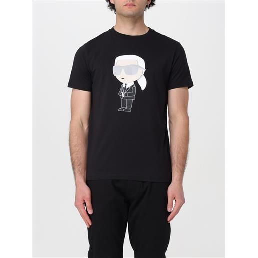 Karl Lagerfeld t-shirt karl lagerfeld uomo colore nero