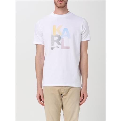 Karl Lagerfeld t-shirt Karl Lagerfeld in jersey con logo