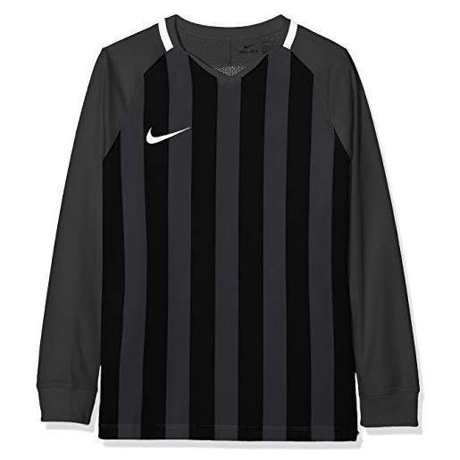 Nike, striped division iii long sleeve jersey