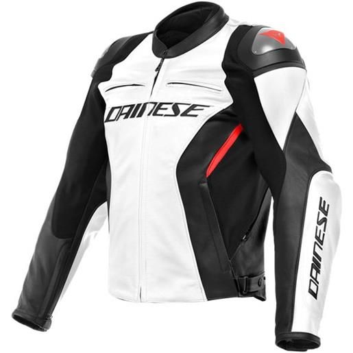 DAINESE - giacca DAINESE - giacca racing 4 bianco / nero