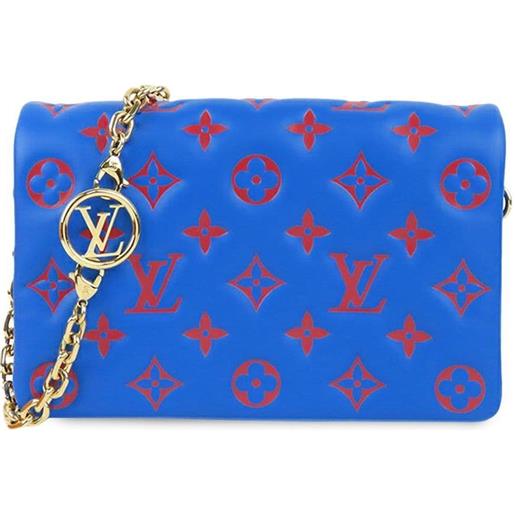 Louis Vuitton Pre-Owned - borsa a spalla coussin pre-owned - donna - pelle di agnello/ottone - taglia unica - blu