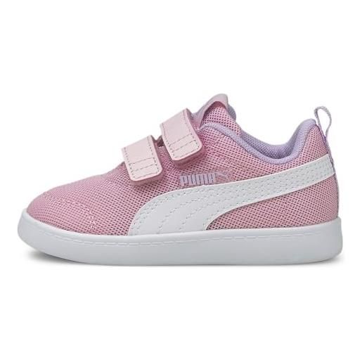 PUMA 37175908 - sportivo da bambina in colore rosa del marchio, rosa bianco, 22 eu