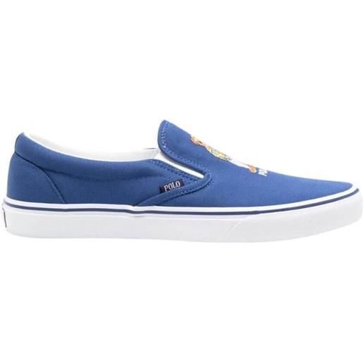 Polo Ralph Lauren scarpe uomo keaton slip sneakers slip on blu / 42