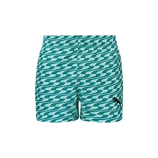 PUMA shorts, pantaloncini uomo, verde (teal mint combo), xxl