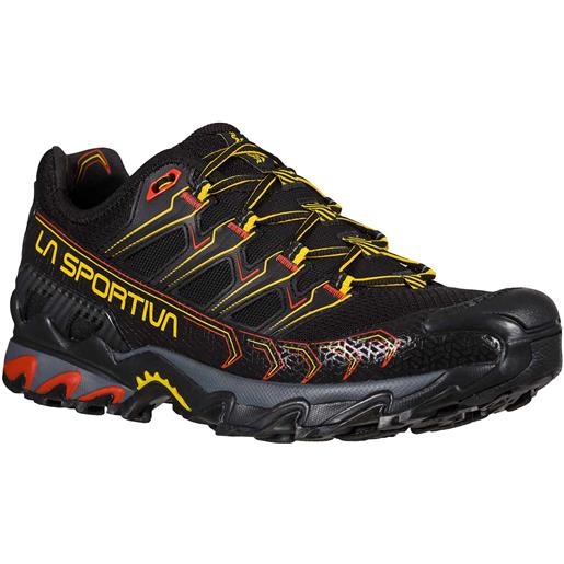 La Sportiva - scarpe da trail - ultra raptor ii wide black/yellow per uomo - taglia 42,42.5,43,43.5,44,44.5,45 - nero