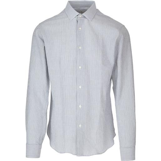 LIBERTY ROSE | camicia blake bianco blu
