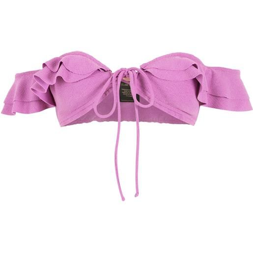Clube Bossa top bikini hopi con spalle scoperte - rosa