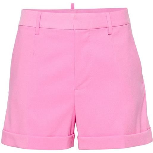 Dsquared2 shorts sartoriali - rosa