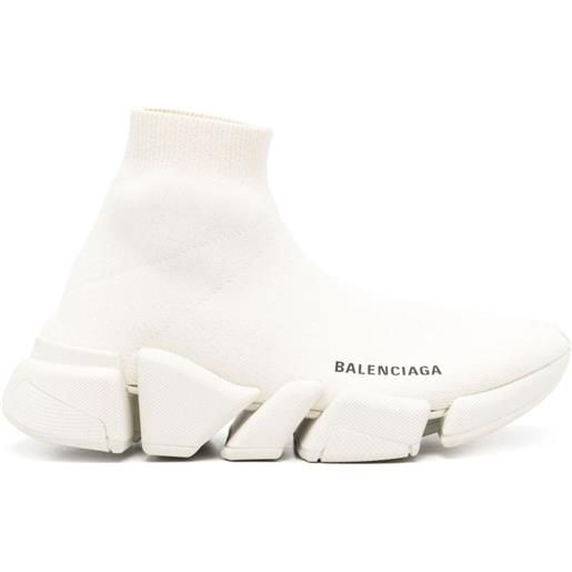 Balenciaga sneakers chunky speed 2.0 - toni neutri