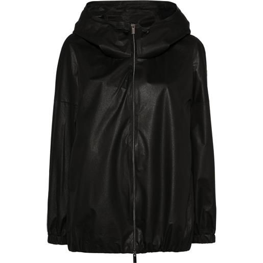RRD zip-up hooded jacket - nero