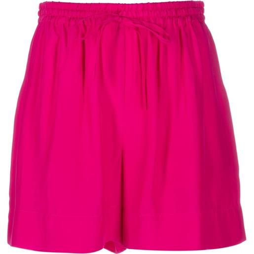 P.A.R.O.S.H. shorts a vita alta - rosa