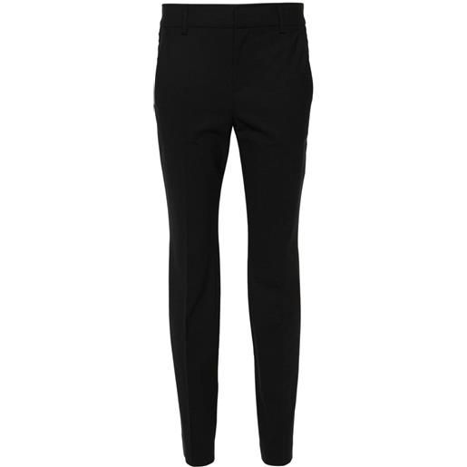 Brunello Cucinelli pantaloni a sigaretta slim - nero