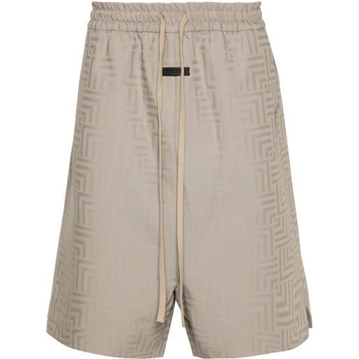 Fear Of God patterned-jacquard deck shorts - toni neutri