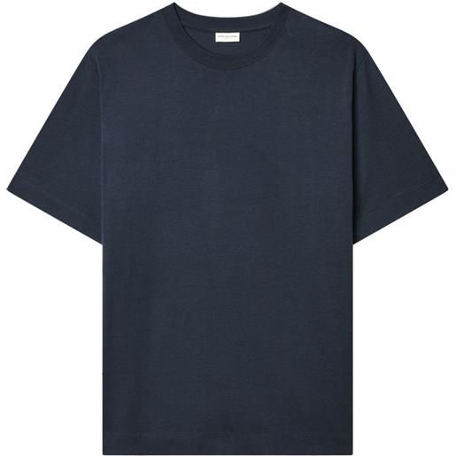 DRIES VAN NOTEN t-shirt girocollo - blu