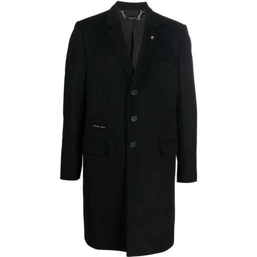 Philipp Plein cappotto monopetto - nero