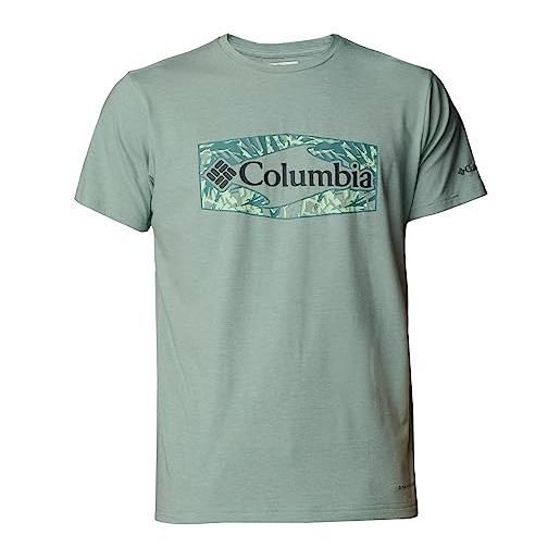Columbia sun trek graphic short sleeve t-shirt m