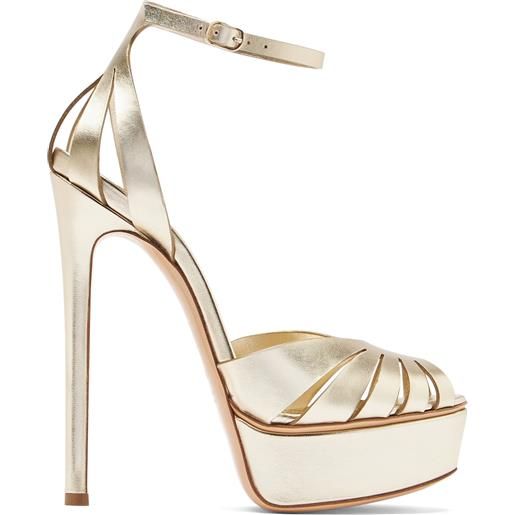 Casadei flora sandali flash gold