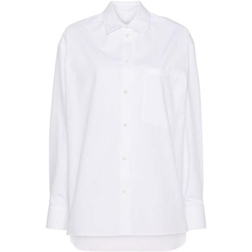 IRO milanna cotton shirt - bianco