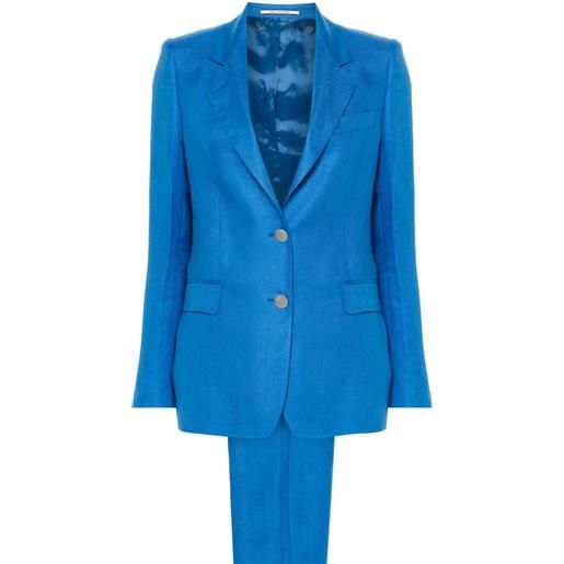 Tagliatore parigi single-breasted suit - blu