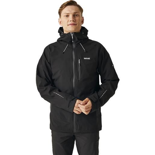 Regatta giacca okara waterproof black da uomo