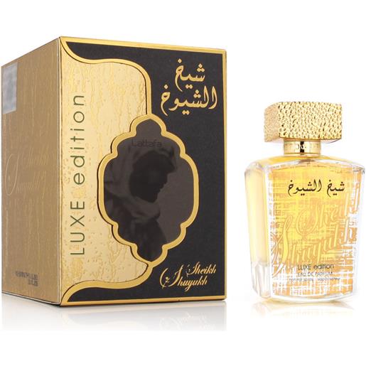 Lattafa profumo unisex Lattafa edp sheikh al shuyukh luxe edition 100 ml