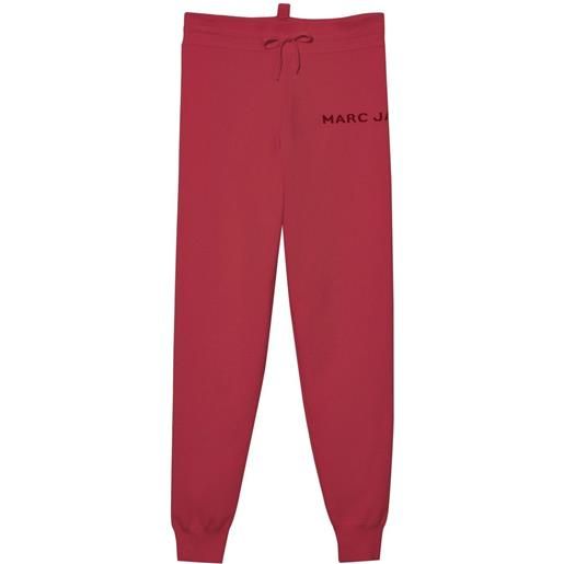 Marc Jacobs pantaloni sportivi the sweatpants in maglia - rosso