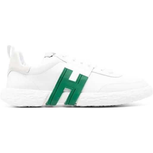 Hogan sneakers con applicazione - bianco