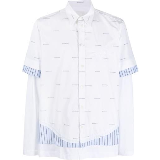 Givenchy camicia con stampa - bianco