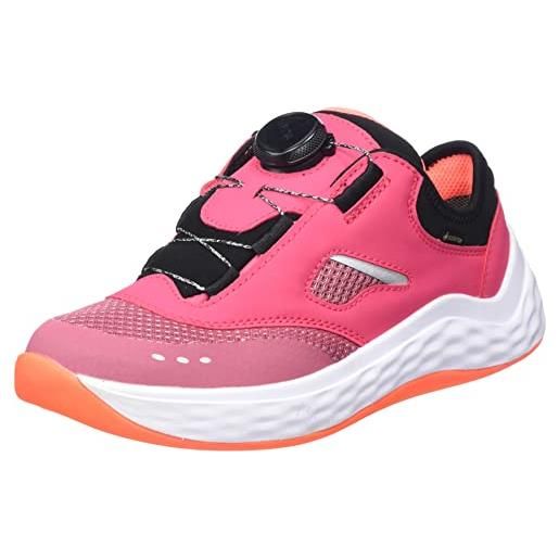 Superfit bounce, sneaker, rosa/arancione 5500, 39 eu larga