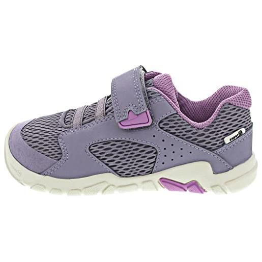 Superfit traccia, scarpe da ginnastica, rosa grigio 5500, 33 eu