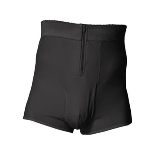 OLIns mutande uomo pancera contenitiva vita alta compressione slip controllo pancia dimagranti shapewear (color: black, size: 3xl)
