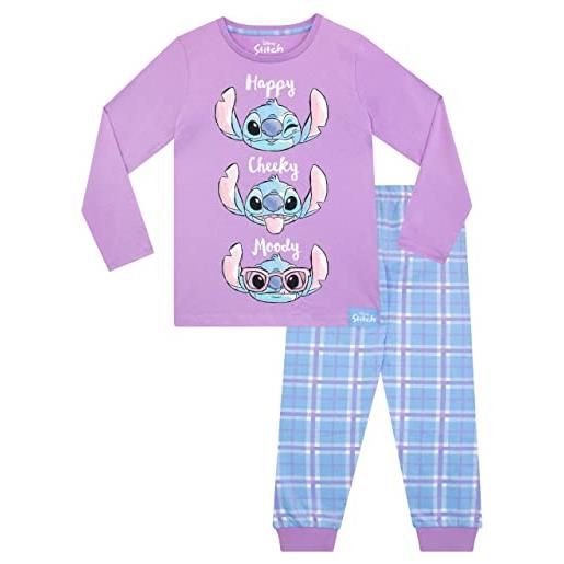 Disney pigiama per ragazze lilo e stitch viola 8-9 anni