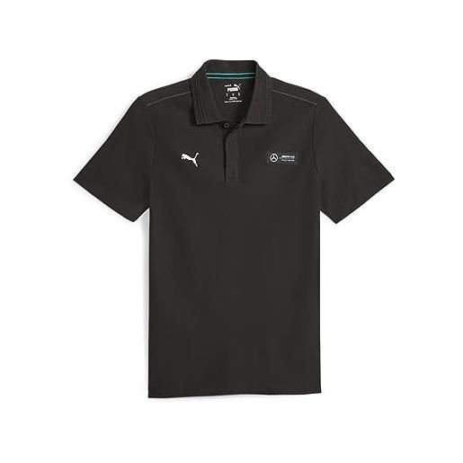 PUMA polo mercedes-amg petronas motorsport da uomo m black