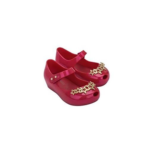 melissa mini ultragirl stars bb, scarpe da ginnastica, rosso, 27 eu