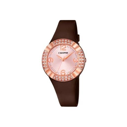 Calypso k5659/3 - orologio da polso colore marrone
