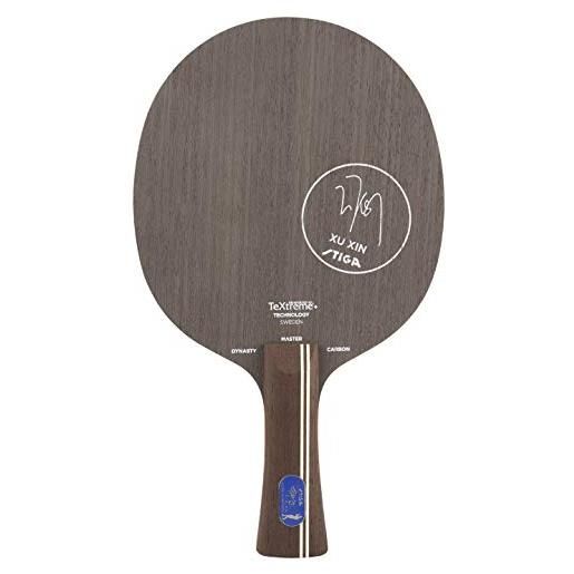Stiga - portapenne unisex dynasty carbon xu xin edition con lama da ping pong, in legno, taglia unica