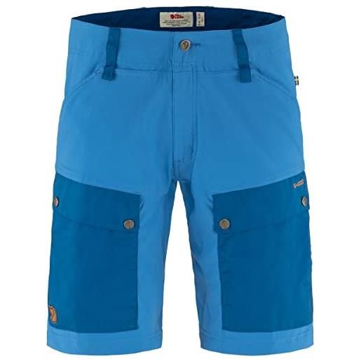 Fjallraven 80809-538-525 keb shorts m pantaloncini uomo alpine blue-un blue taglia 48