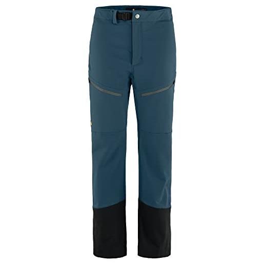Fjallraven 86130-570 bergtagen touring trousers w pantaloni sportivi donna mountain blue taglia 38/r