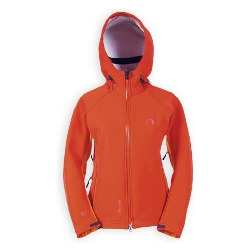 Tatonka tech - giacca da donna alberta lady jacket, taglia 38, arancione/arancione