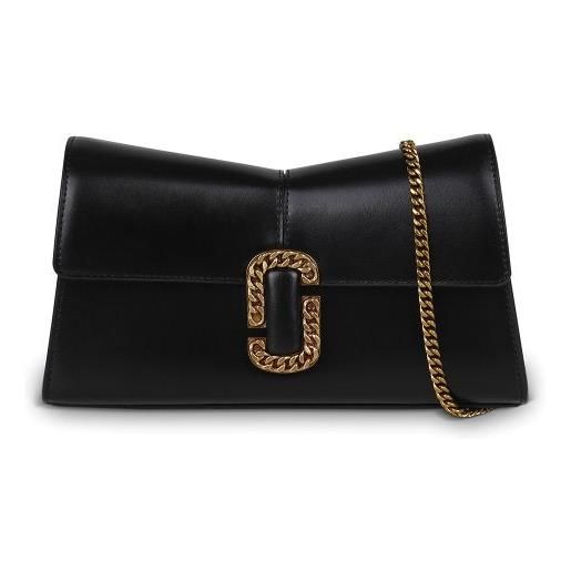 Marc Jacobs clutch con placca logo