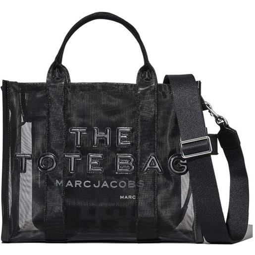 Marc Jacobs borsa media effetto velato con logo