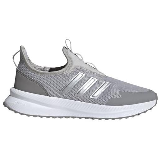 adidas x_plrpulse, scarpe da ginnastica unisex-adulto, mgh solid grey/grey five/better scarlet, 38 eu