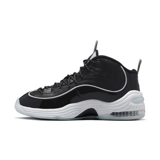 Nike air penny 2, scarpe da ginnastica uomo, black white multi color football, 45 eu