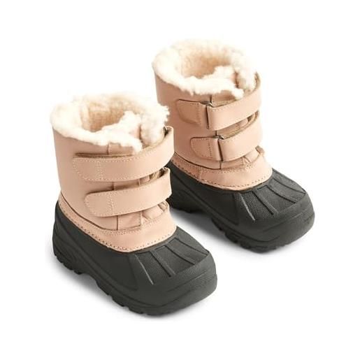 Wheat thermopac-stivali invernali per bambini, unisex, traspiranti, impermeabili, scarpe da neve, 2031 rose dawn, 31 eu