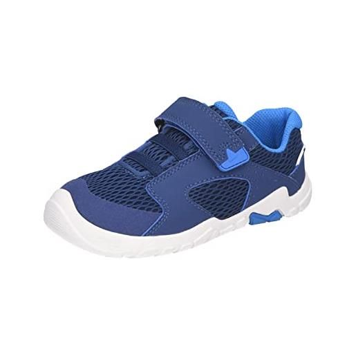 Superfit trace, scarpe da ginnastica, blu grigio 8010, 28 eu
