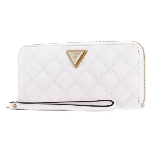 GUESS giully large zip around wallet ivory