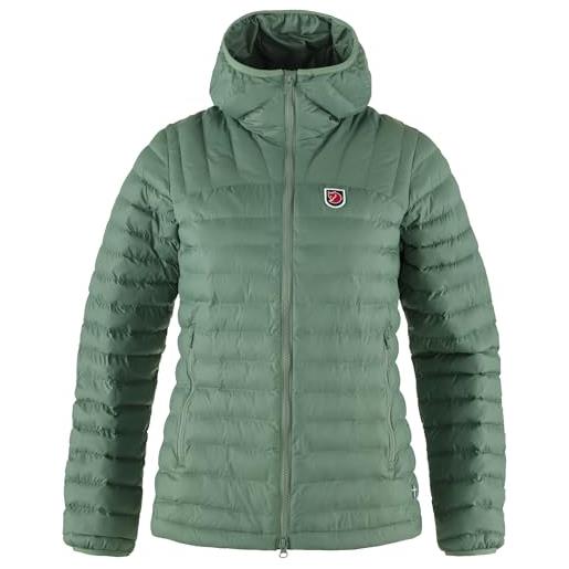 Fjallraven 86120-614 expedition lätt hoodie w giacca donna patina green taglia l