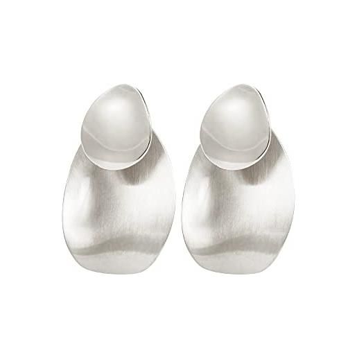 Breil - orecchini b whisper in acciaio per donna
