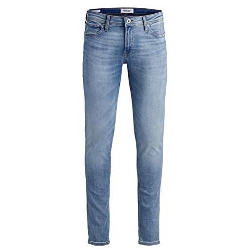 Jack & jones am 792 50sps - jeans "jjiliam" skinny fit, colore blu denim blu denim 30w x 34l